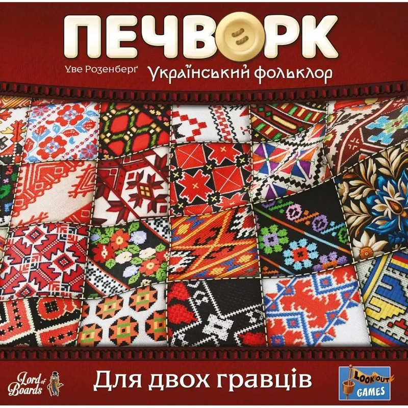 Настільна гра "Печворк. Український фольклор" LOB2412UA