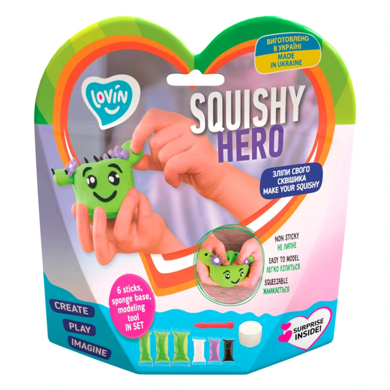 Набір для ліплення з повітряним пластиліном Squishy Cactusita TM Lovin 70124