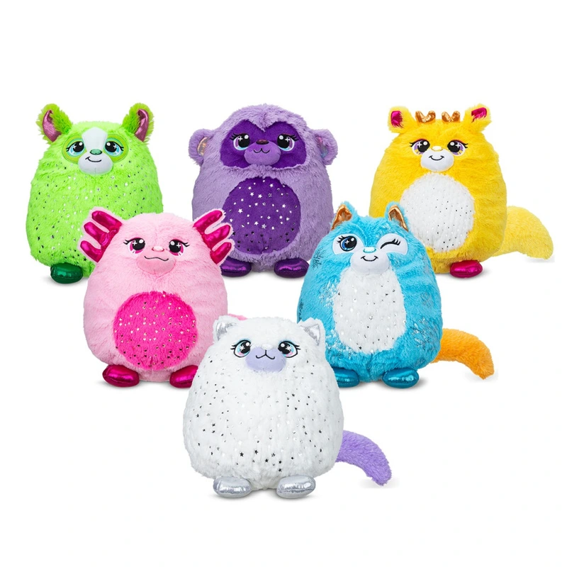 М’яка іграшка MISFITTENS серії «Gemstones» W1 – ЗВІРЯТКО В БАНЦІ (в асорт.)