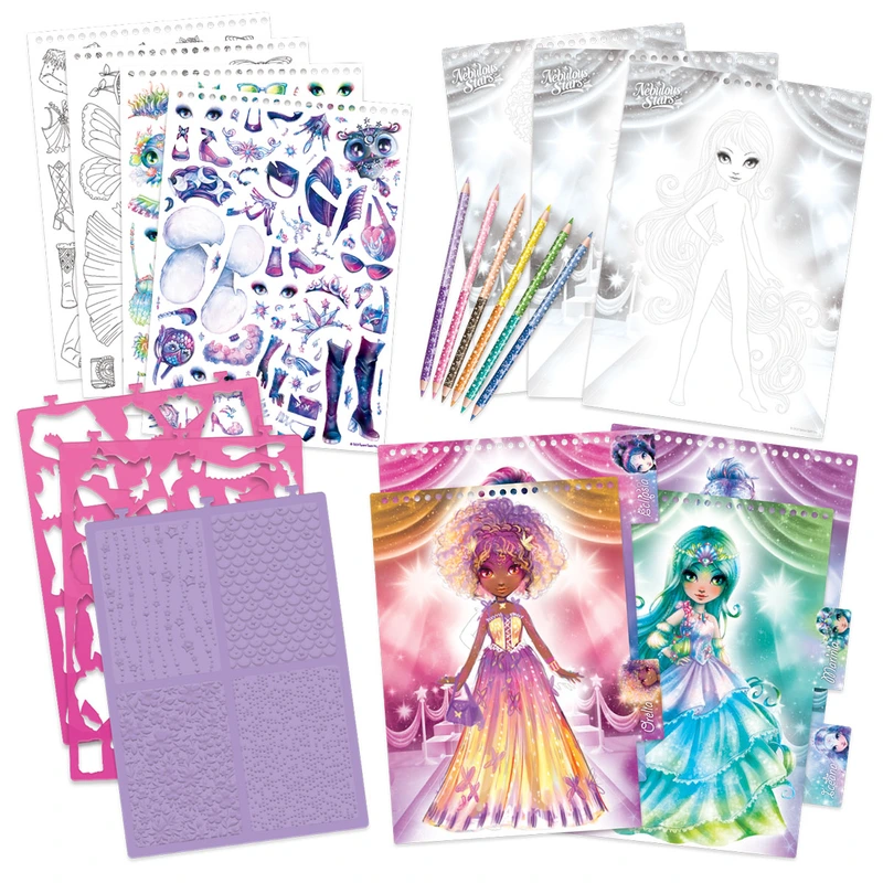 Набір для творчості NEBULOUS STARS – СКЕТЧБУК: ЗІРКОВИЙ БАЛ