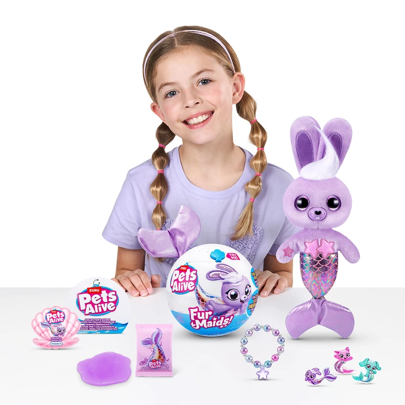 Інтерактивний ігровий набір PETS ALIVE серії "Furmaids" S1 – КРОЛИК СТАРЛЕТ