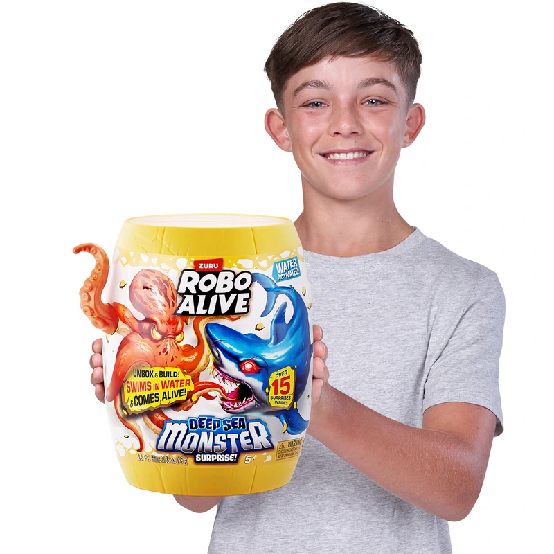 Інтерактивний ігровий набір ROBO ALIVE S1 – ГЛИБОКОВОДНИЙ СЮРПРИЗ. ВОСЬМИНІГ