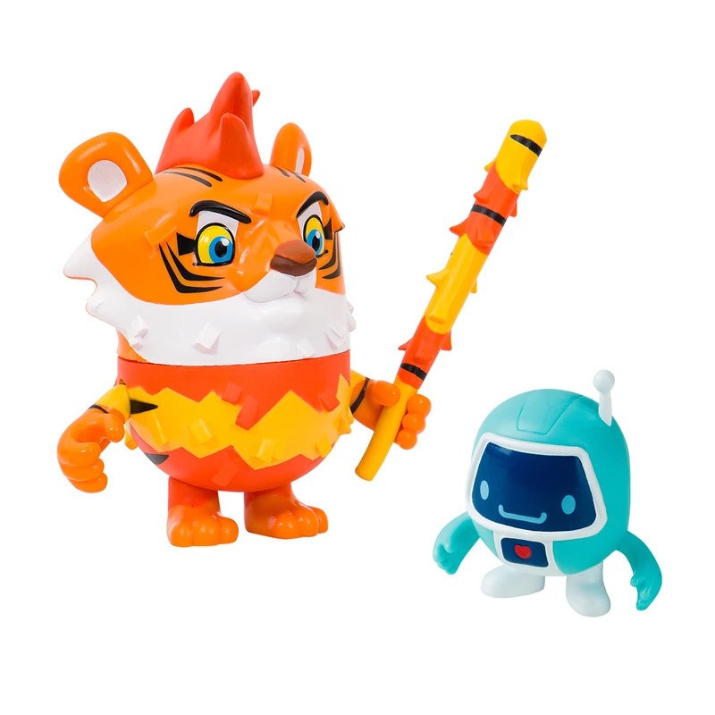 Ігровий набір PINATA SMASHLINGS – ТИГР МОУ (1 велика фігурка, 2 екскл. фігурки)