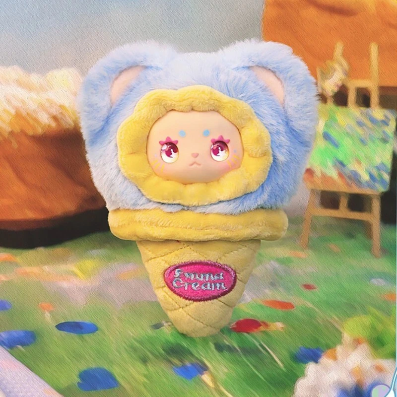 Колекційна м'яка іграшка з кільцем Морозивко Pop Top MJ-000095 Lucky Emma серії "Scoop Ice Cream"