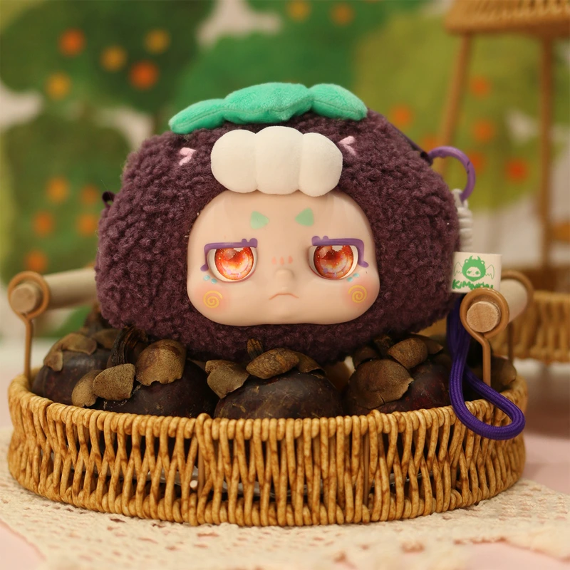 Колекційна мʼяка іграшка з кільцем POP TOP Kimmon - ПОТІШНІ ФРУКТИ (у дисп., в ас.)