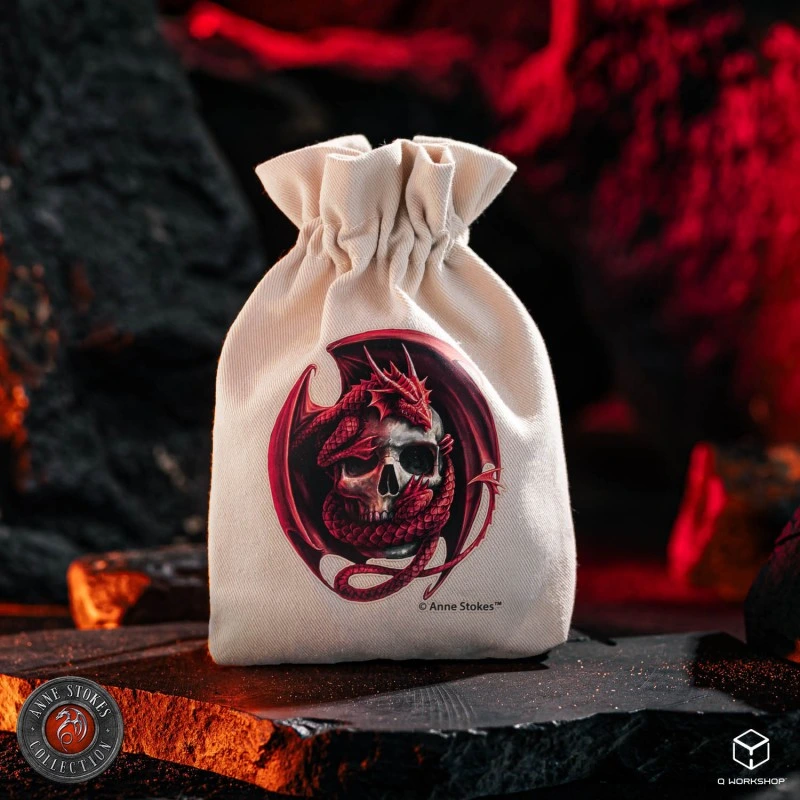 Мішечок Anne Stokes Dice Pouch: Skull Embrace
