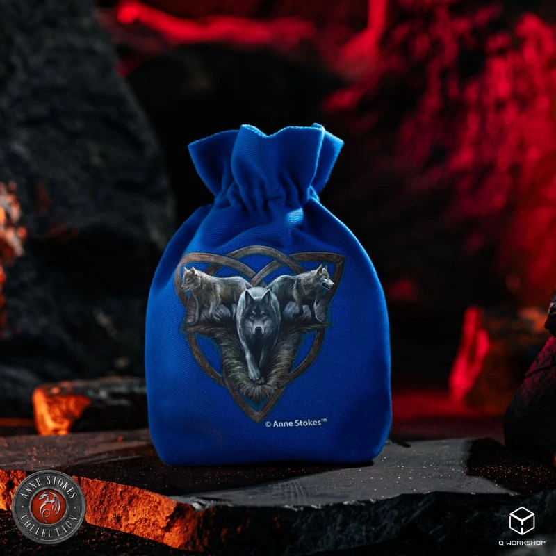 Мішечок Anne Stokes Dice Pouch: Wolf Trio