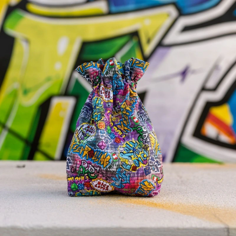 Мішечок Full Art Dice Pouch: Graffiti