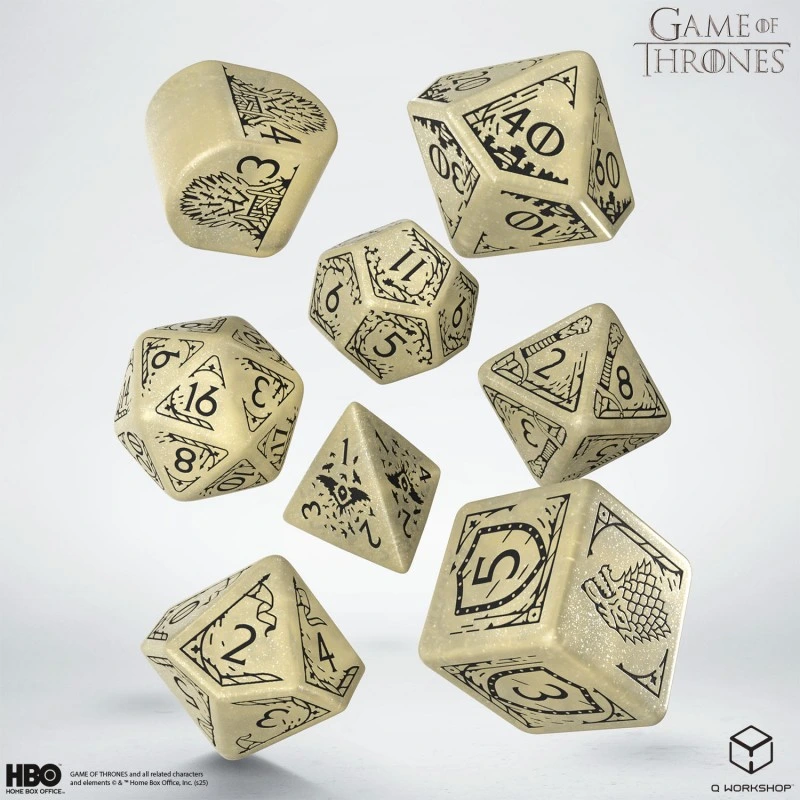 Набір кубиків Game of Thrones. Stark Dice Set