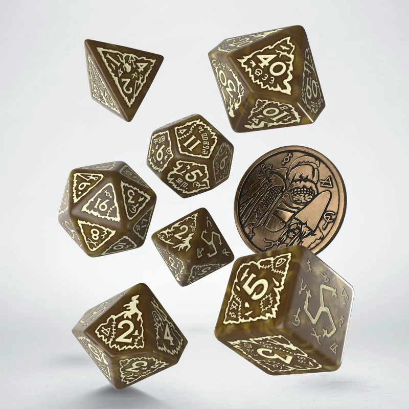 Набір кубиків The Witcher Dice Set. Crones - Weavess (7)