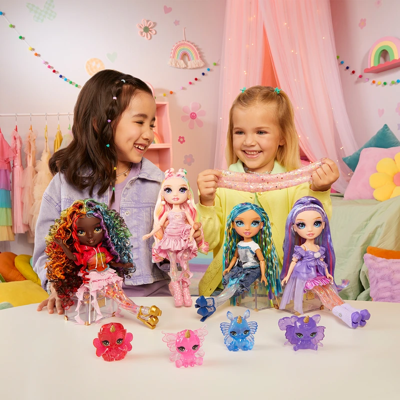 Ігровий набір з лялькою RAINBOW HIGH серії "Rainbow Shimmers" - БЕЛЛА (зі слаймом)