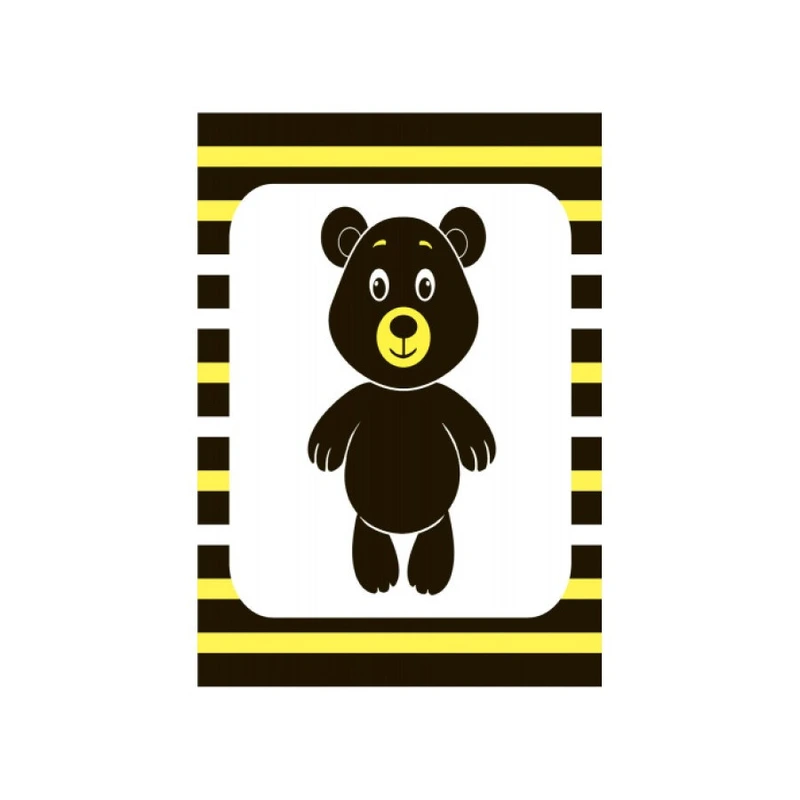 Контрастна книга для немовляти Мі-мі-книжка 755005 картон