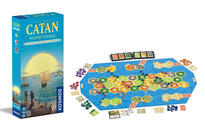 CATAN. Мореплавці. Доповнення для 5-6 гравців