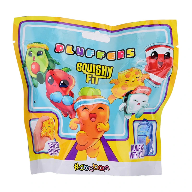 Дисплей іграшок-сквішів – СПОРТИВНІ СМАКОЛИКИ (6 шт.)