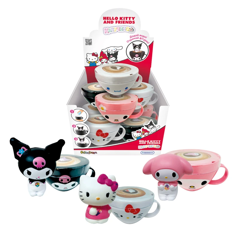 Колекційна фігурка-сюрприз HELLO KITTY ТА ДРУЗІ S2 – КАПУЧИНО (у диспл.)