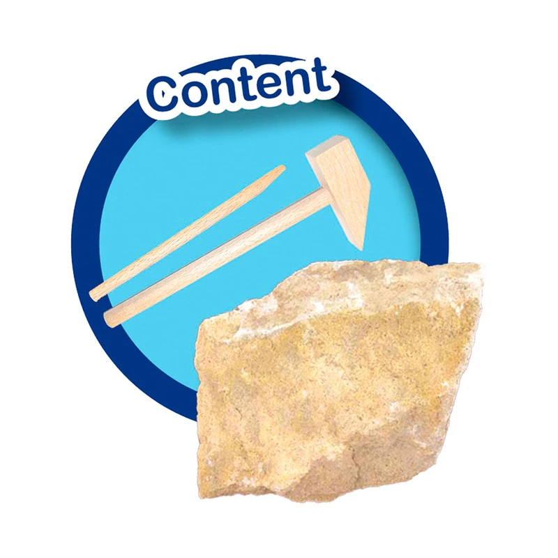 Набір серії "Дослідник" - РОЗКОПКИ СКЕЛЕТА ТИРАНОЗАВРА (інструменти, "скам'янілості")