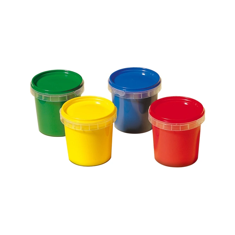 Пальчикові фарби серії "My first" -  ЮНИЙ ХУДОЖНИК (4 кольори, у пластикових баночках)