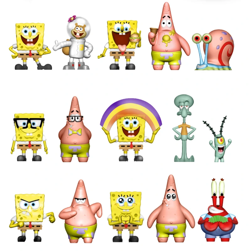 Колекційна фігурка-сюрприз SPONGEBOB - ГУБКА БОБ (у дисп., в ас.)