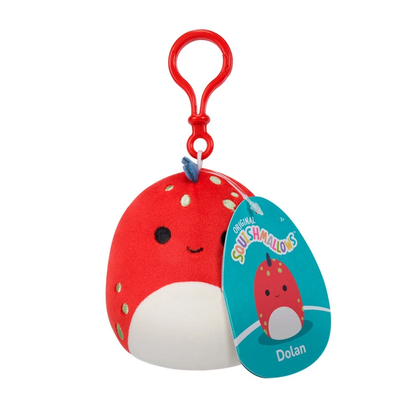 М'яка іграшка на кліпсі "Діно Долан" Squishmallows SQCP00218, 9 см