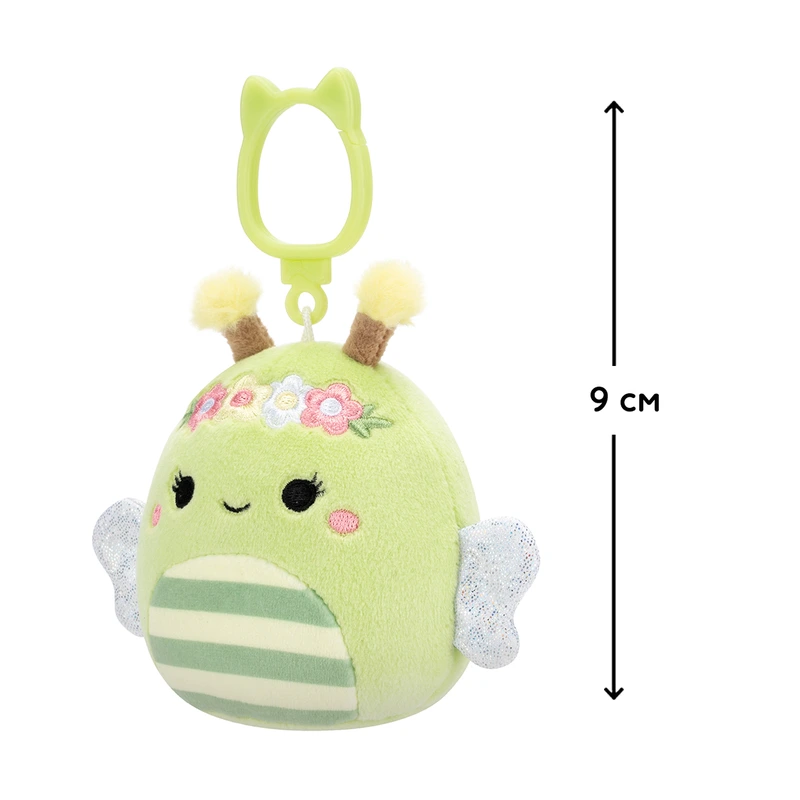 М'яка іграшка на кліпсі SQUISHMALLOWS – БДЖІЛКА СІБІЛ (9 cm)