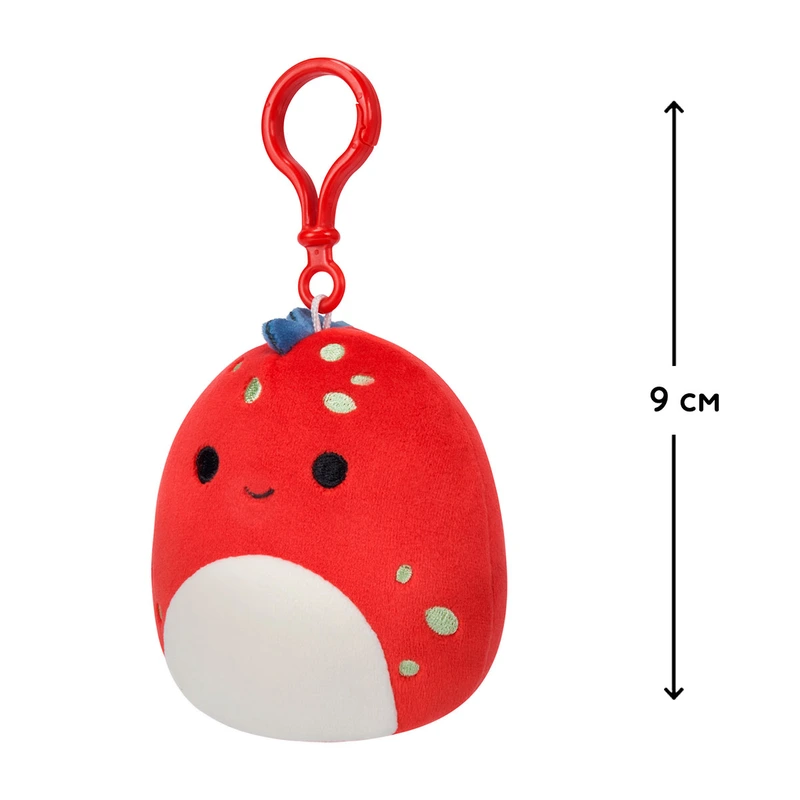 М'яка іграшка на кліпсі SQUISHMALLOWS – ДІНО ДОЛАН (9 cm)