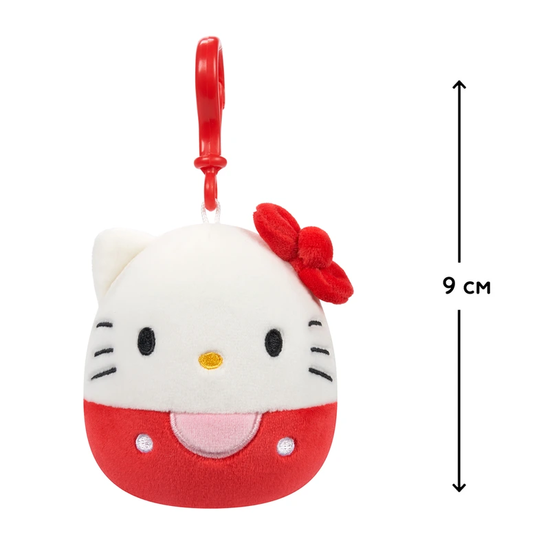 М'яка іграшка на кліпсі SQUISHMALLOWS серії "Хелоу Кітті" - ХЕЛОУ КІТТІ (9 cm)