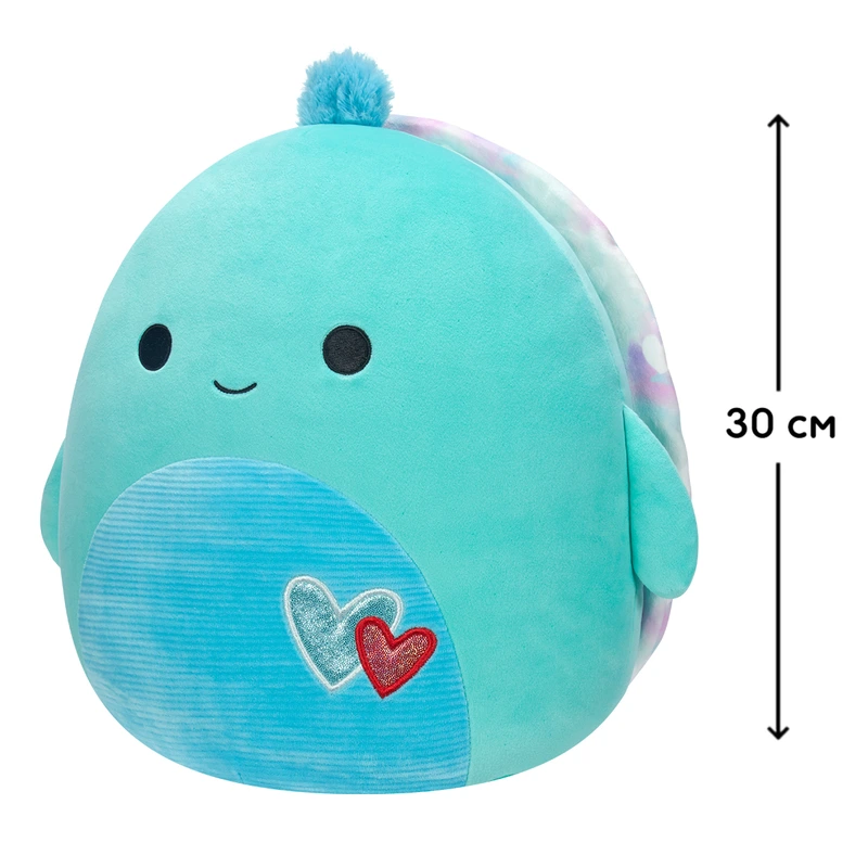 М'яка іграшка SQUISHMALLOWS – ЧЕРЕПАХА КАСКАД (30 cm)