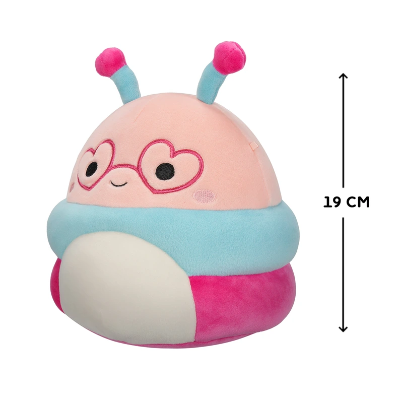 М'яка іграшка SQUISHMALLOWS – ГУСЕНИЦЯ ГРІФФІТ (19 cm)
