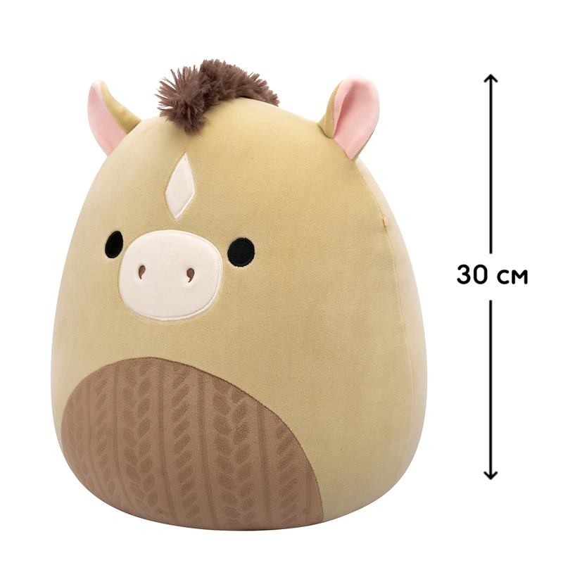 М'яка іграшка SQUISHMALLOWS – КІНЬ МАРС (30 cm)