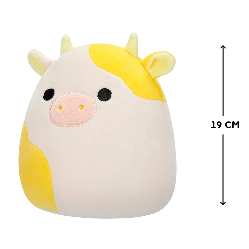 М'яка іграшка SQUISHMALLOWS – КОРІВКА БОДІ (19 cm)