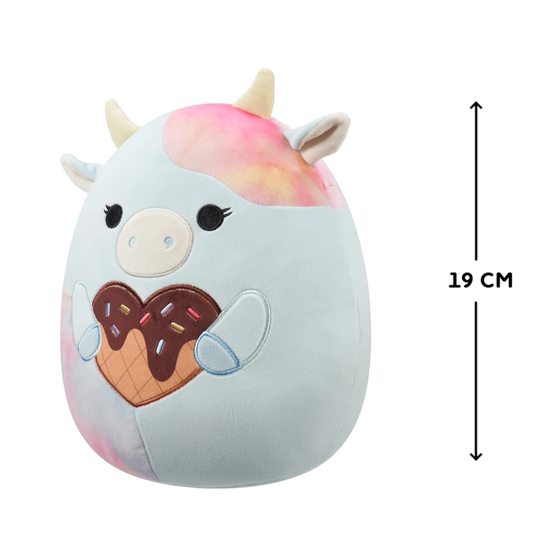 М'яка іграшка SQUISHMALLOWS – КОРІВКА КАЄДІЯ (19 cm)