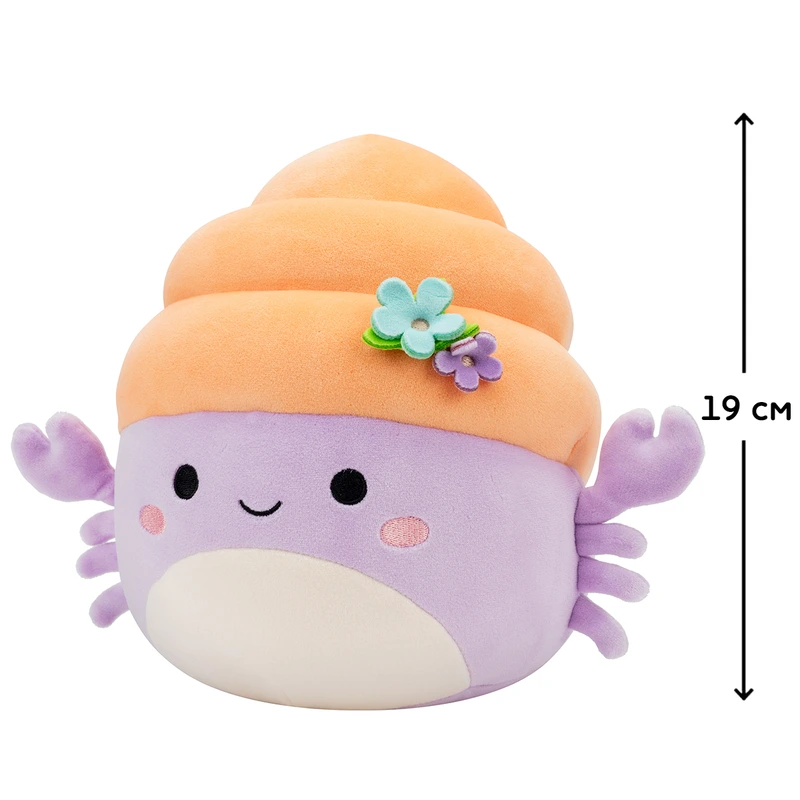 М'яка іграшка SQUISHMALLOWS – КРАБ-САМІТНИК АРКО (19 cm)