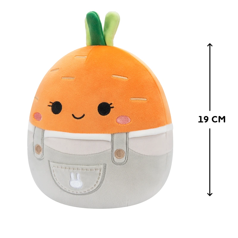 М'яка іграшка SQUISHMALLOWS - МОРКВИНКА КАРОЛІНА (19 cm)