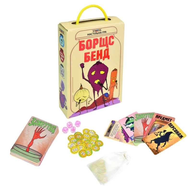 Карткова гра "Борщс Бенд" 30474 гральні картки 108 штук