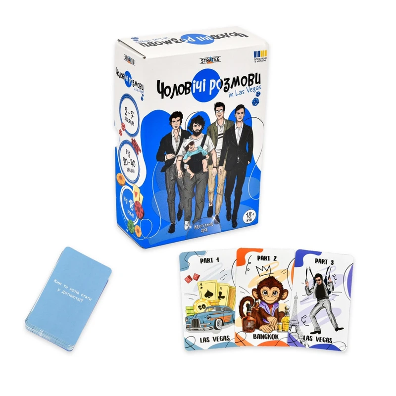 Карткова гра Чоловічі розмови 30673 карток 108 штук
