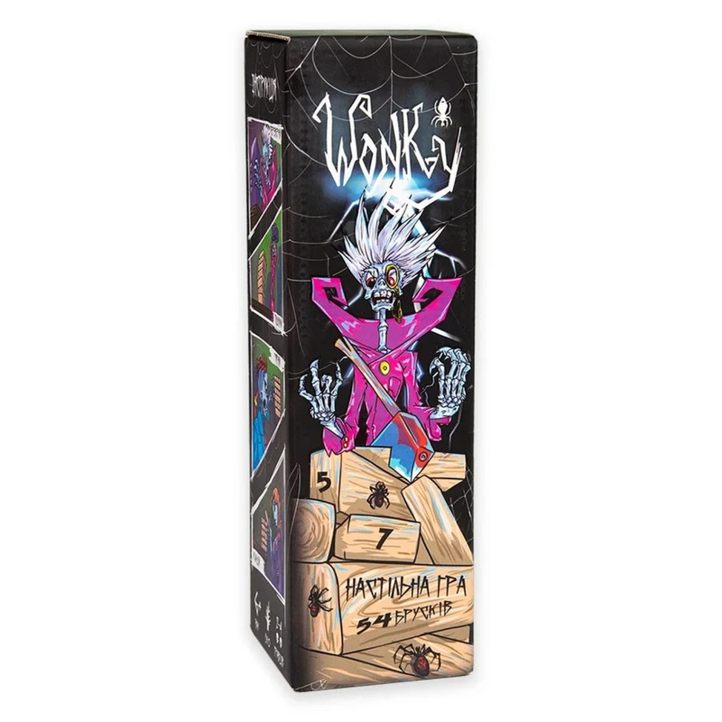 Розважальна гра "Wonky" 30358 дерев'яна, українською мовою