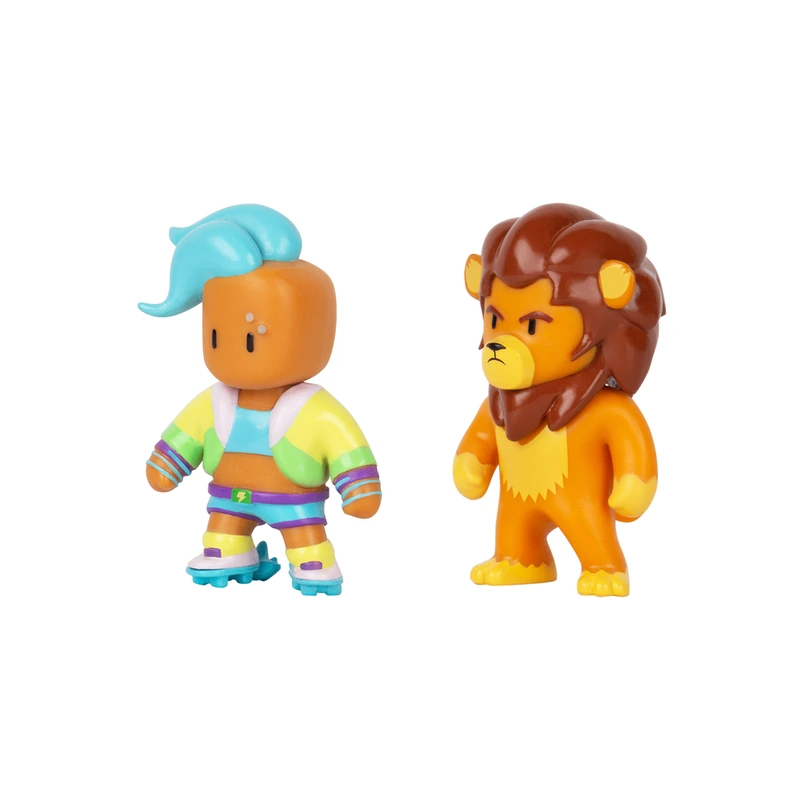 Набір колекційних фігурок STUMBLE GUYS - ВЕЛОЦИТ І ЛЕОНІДАС (2 фігурки, 6 cm)