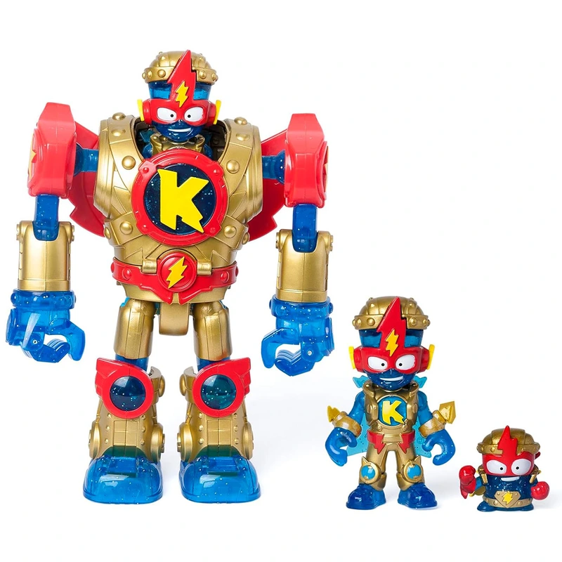 Ігровий набір SUPERTHINGS S – СУПЕРБОТ ГОЛДЕН АРМОР (робот, казум-кід, фігурка)