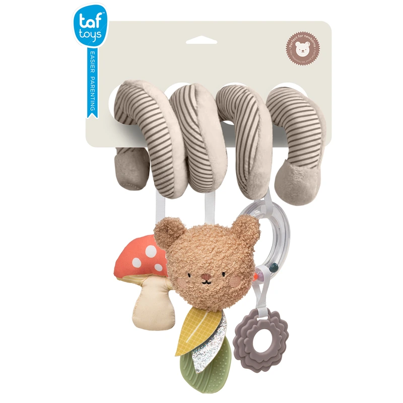 Спіраль для візочка та автокрісла колекції "Квітуча фантазія" – ЛІСОВА ПРИГОДА