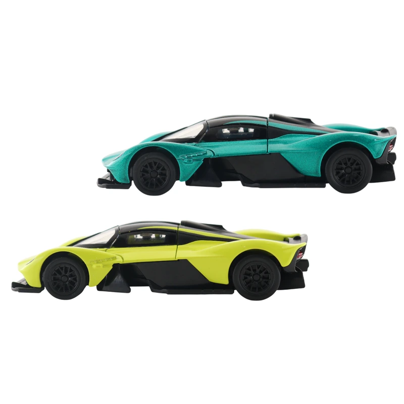 Автомодель - ASTON MARTIN VALKYRIE 2024 (зелений, жовтий)