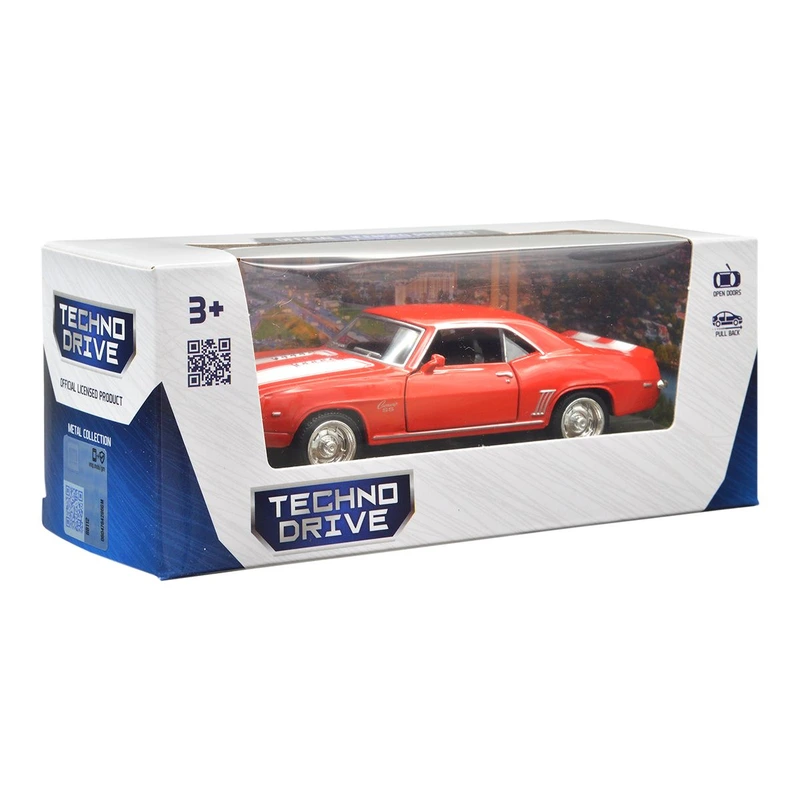 Автомодель - CHEVROLET CAMARO 1969 (червоний)