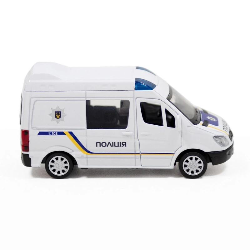 Автомодель дитяча Поліція Mersedes-Benz Sprinter TechnoDrive 250294 інерційна
