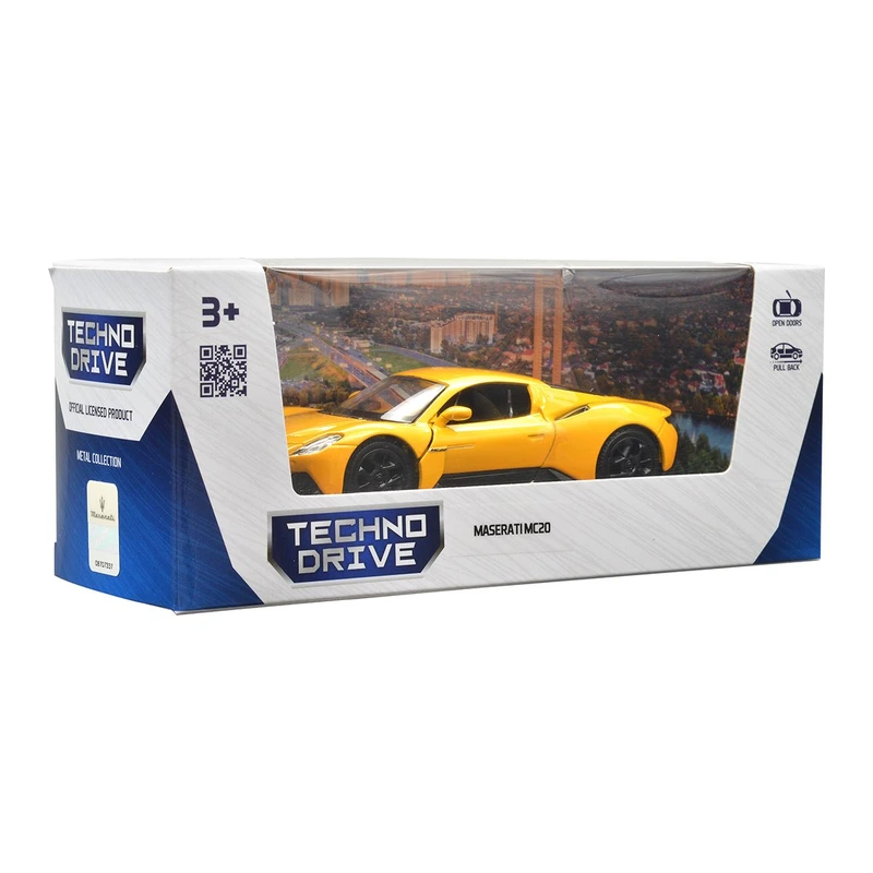 Автомодель - MASERATI MC20 (жовтий)