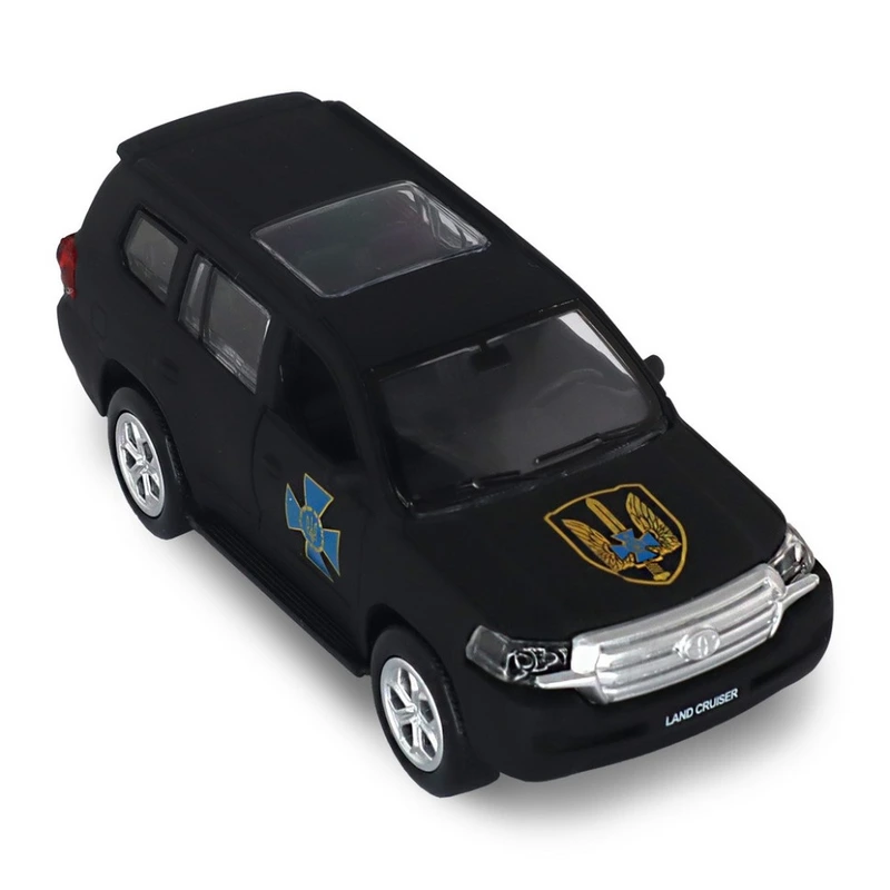 Автомодель серії "Шеврони Героїв" – TOYOTA LAND CRUISER – "ЦСО "АЛЬФА"