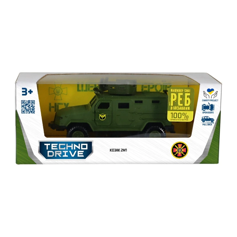 Ігрова автомодель "Козак 2М1 - Гур Мо" KS450-1 серія "Шеврони Героїв"