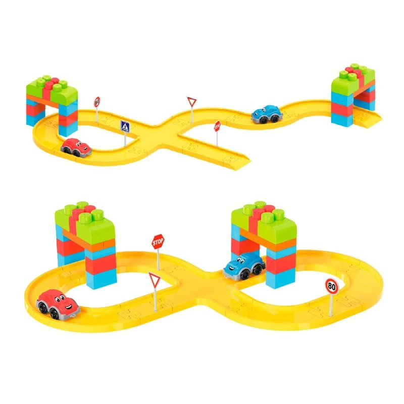 Іграшка "Конструктор Автотрек ТехноК", арт.8324 100 дет.