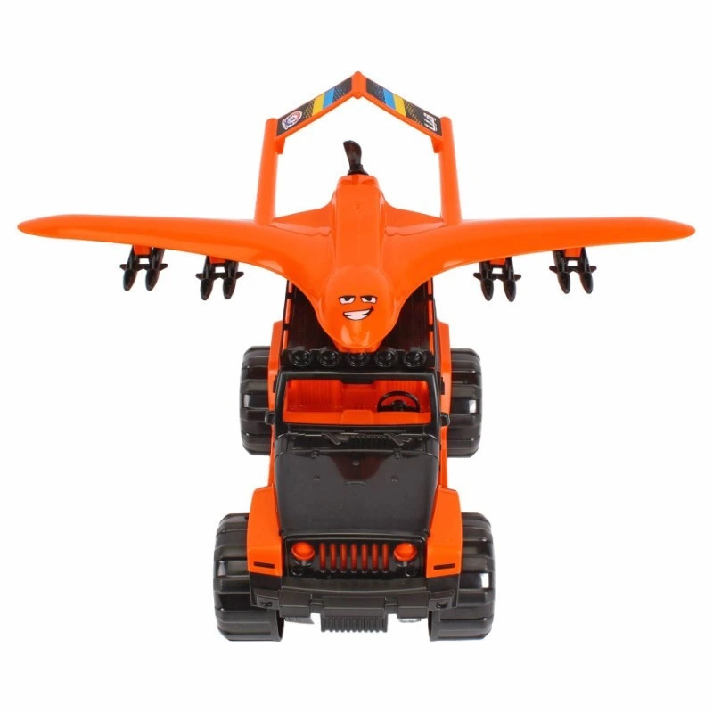 Ігровий набір транспорту "Позашляховик та Безпілотник" 0853TXK