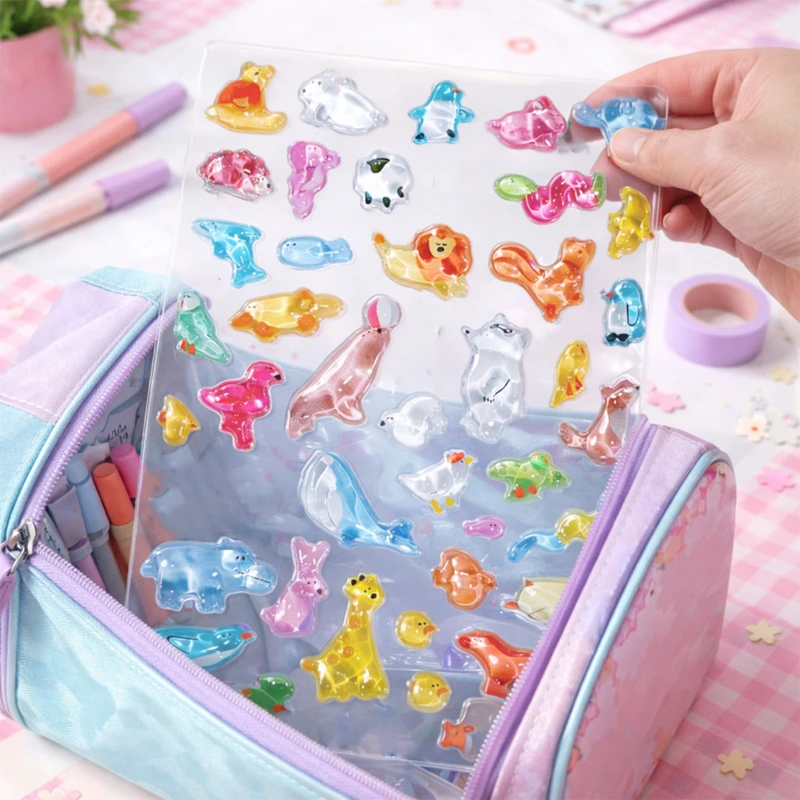 Набір 3D-наліпок "Тікі море" Tiki Wiki 51428 серії Crystal