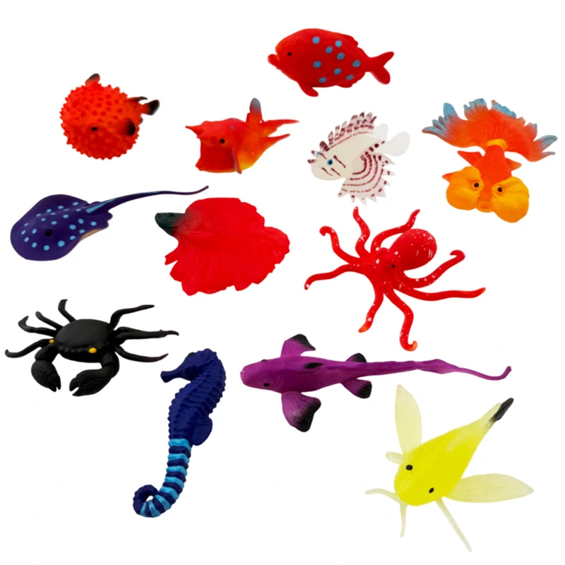 Стретч-іграшка у вигляді тварини TIKI WIKI – ТІКІ АКВАЛАНДІЯ (у диспл.)