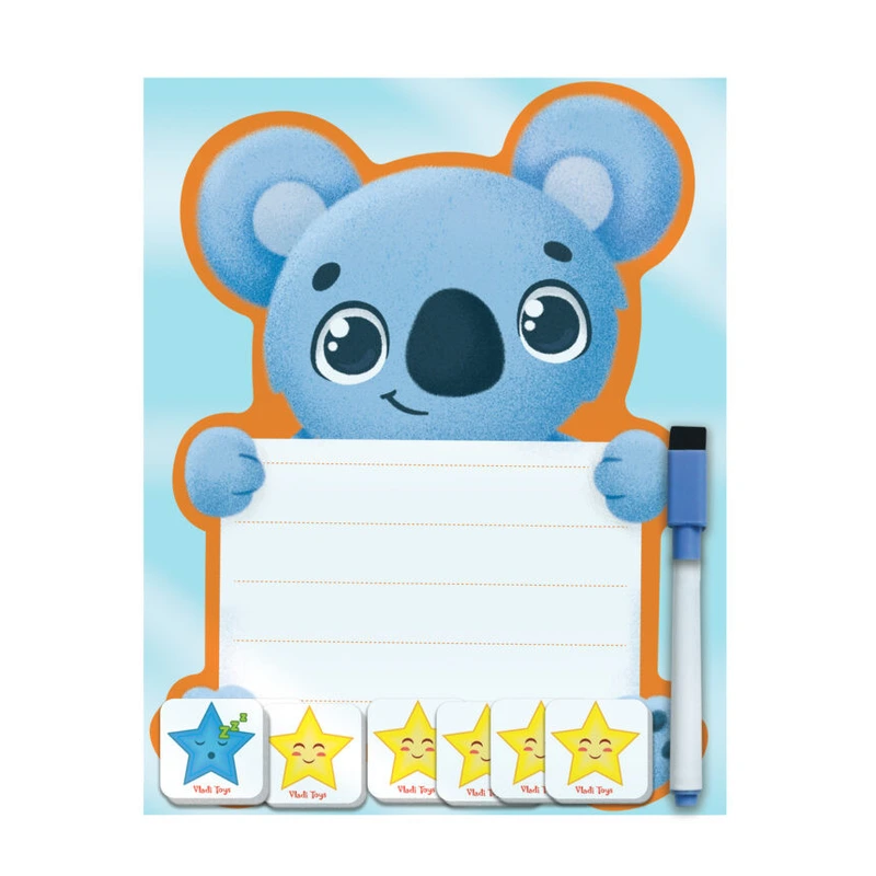 Магнітна дошка "Коала" з маркером Vladi Toys VT3601-23 (укр.)